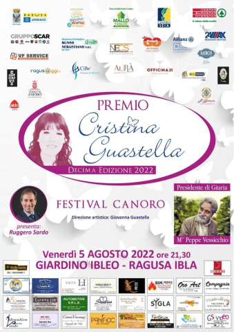 Premio Cristina  Guastella - Festival canoro - Giardino Ibleo