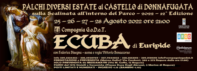 Teatro "Ecuba"  - 25 e 28 agosto - Castello Donnafugata