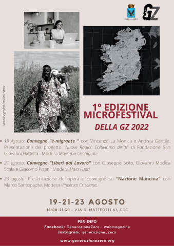Microfestival della Generazione Zero - 19,21 e 23 agosto