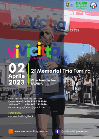  “Vivicittà - La corsa dei diritti - 2° Memorial Titta Tumino” 