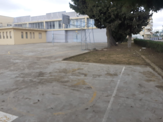 Scerbatura e pulizia edificio scolastico S. Quasimodo - Ragusa